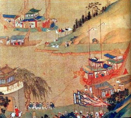 杨广下江南
杨广下江南