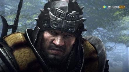 三维动画三国演义中的典韦形象 三维动画三国演义中的典韦形象