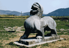 陈武帝陈霸先万安陵石刻 陈武帝陈霸先万安陵石刻