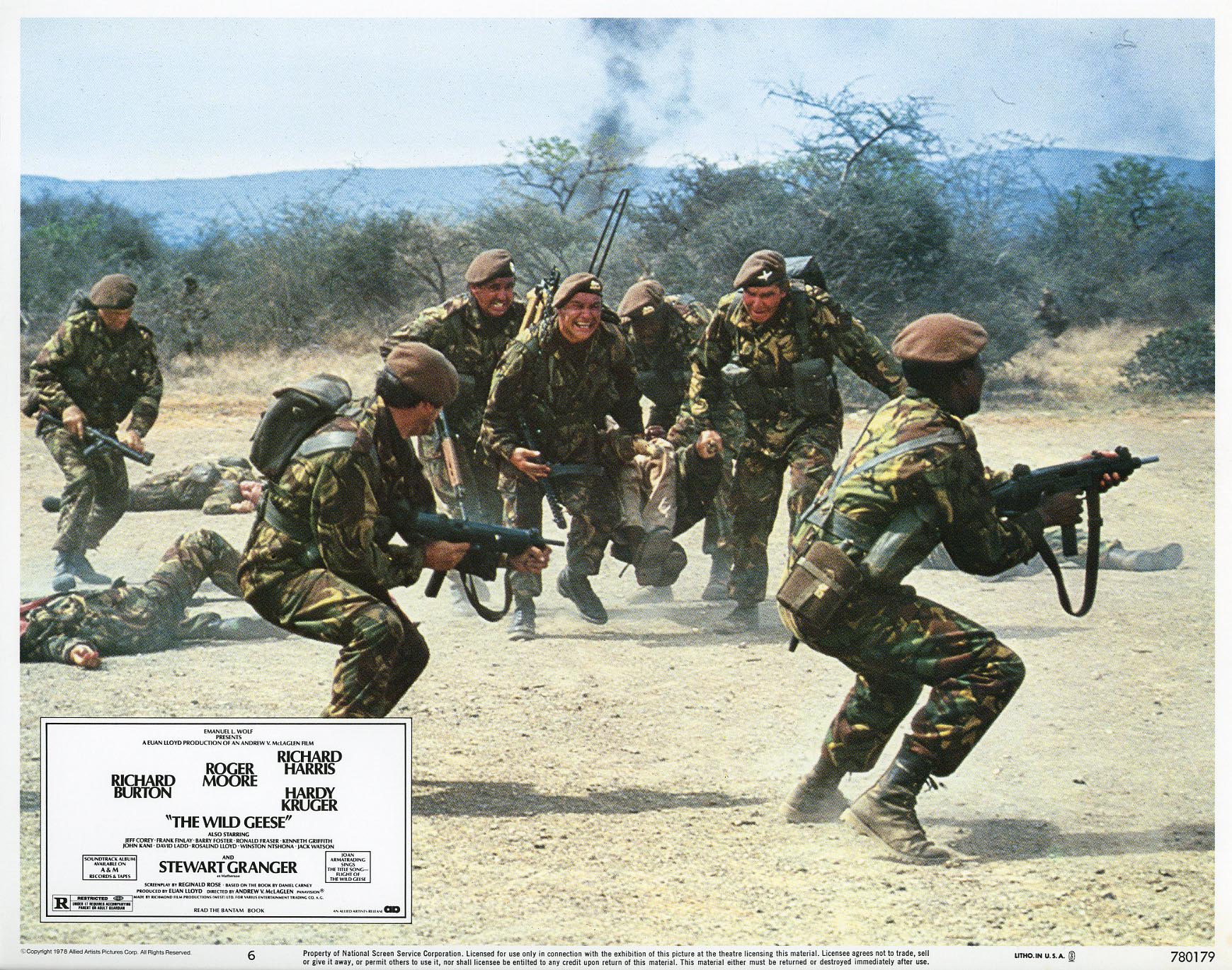 野鹅敢死队(1978)的剧照 野鹅敢死队(1978)的剧照