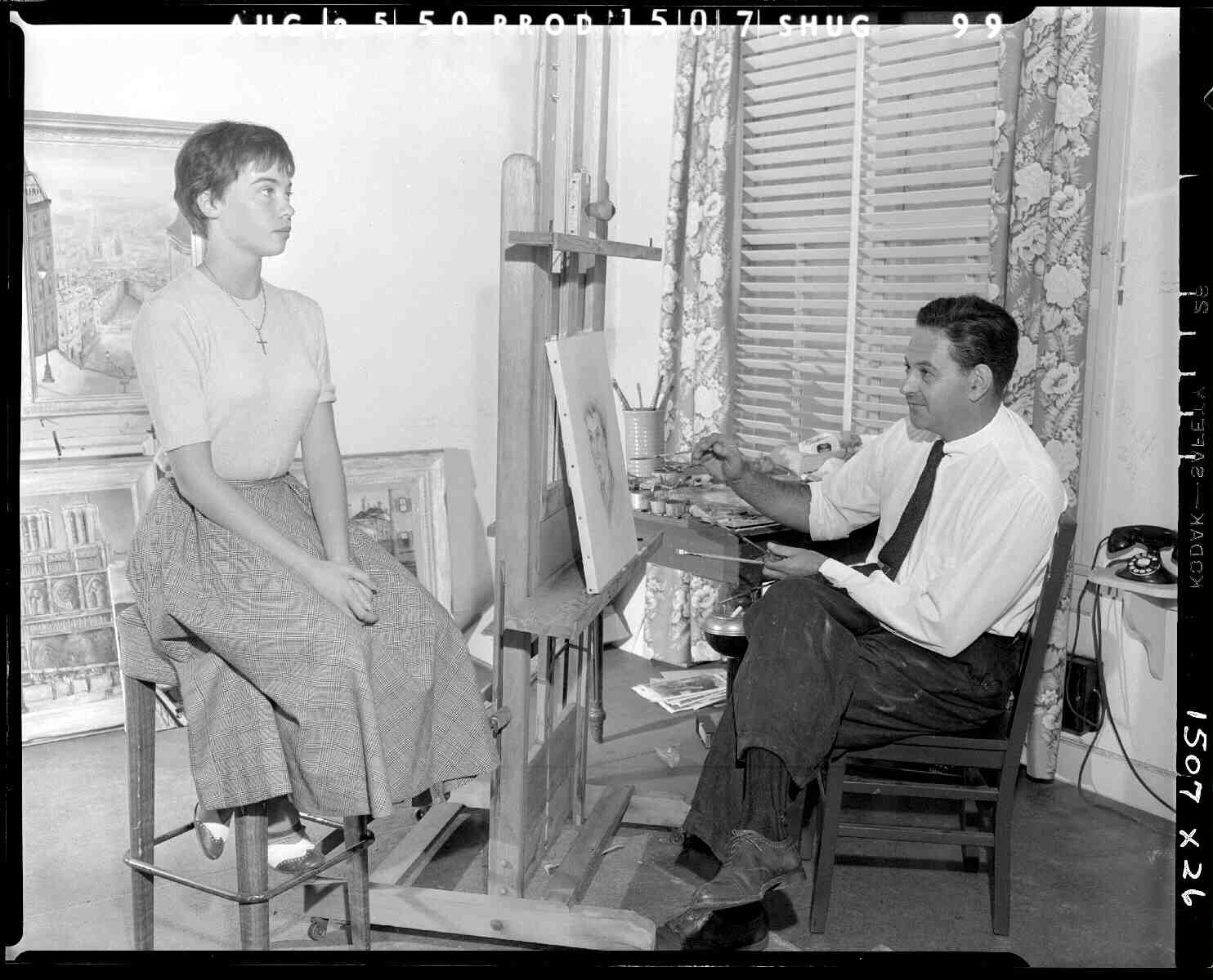 一个美国人在巴黎(1951)的剧照 一个美国人在巴黎(1951)的剧照