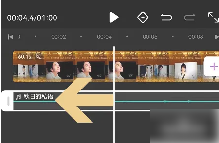 《花瓣剪辑》怎么去掉原声