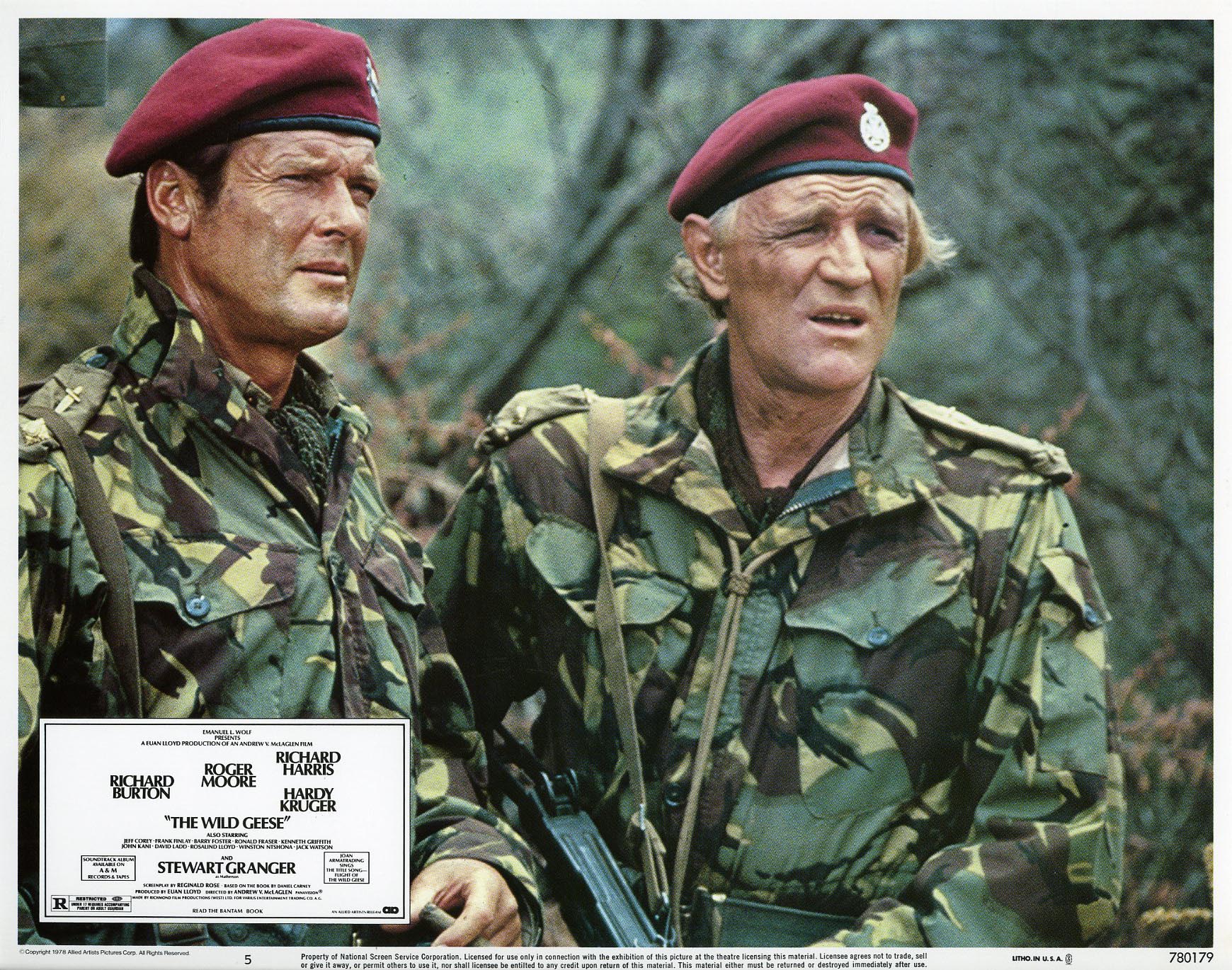 野鹅敢死队(1978)的剧照 野鹅敢死队(1978)的剧照