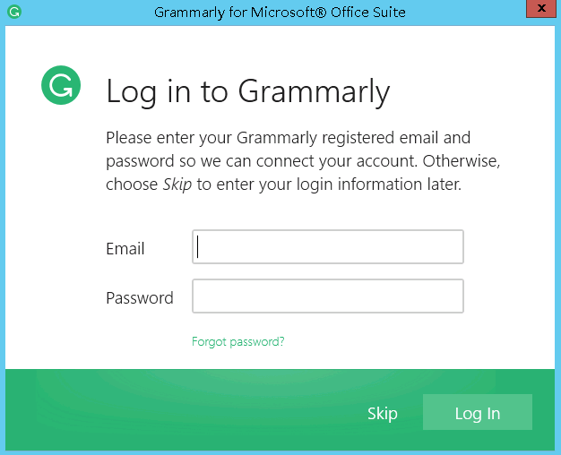 《Grammarly》如何内嵌Word