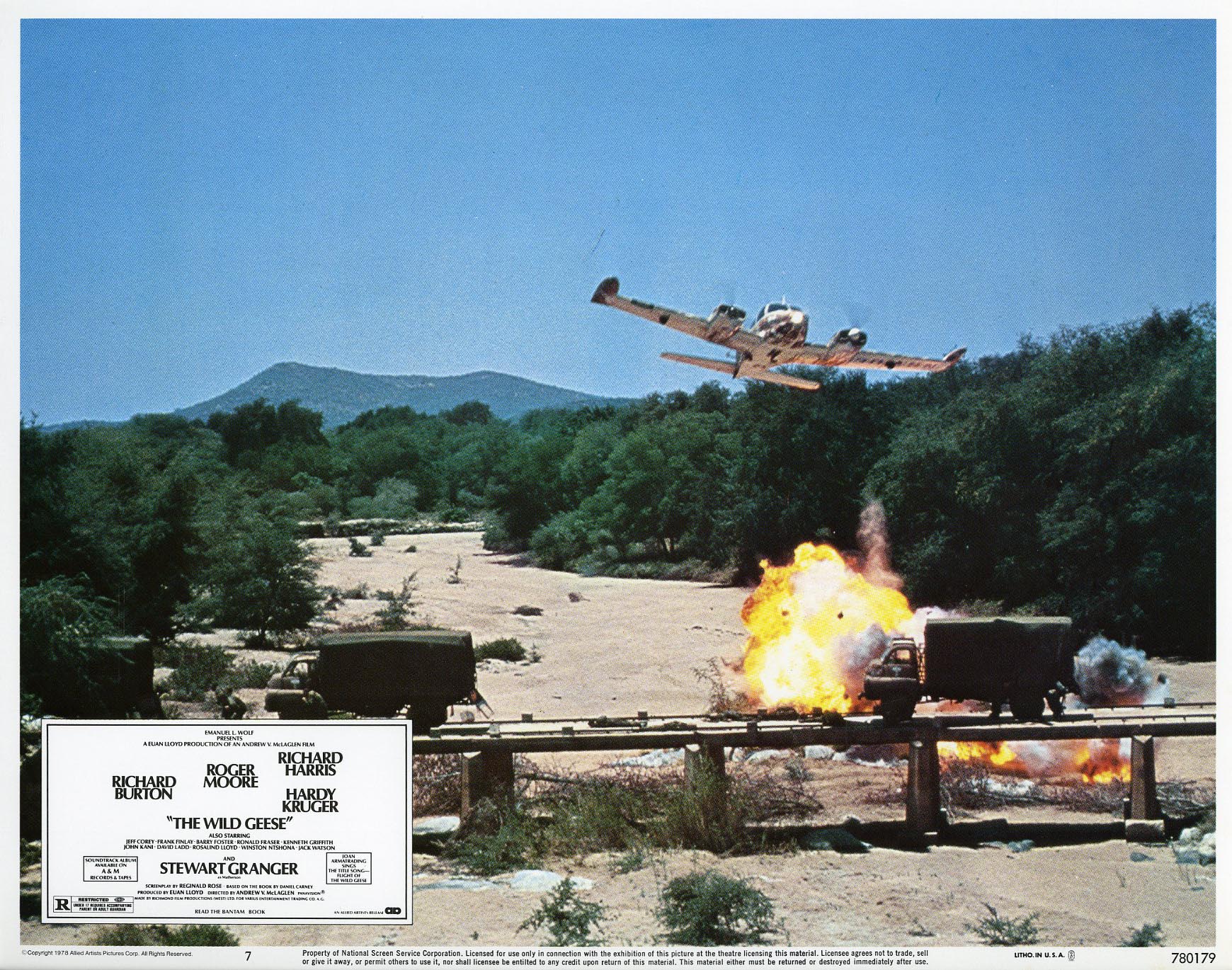 野鹅敢死队(1978)的剧照 野鹅敢死队(1978)的剧照