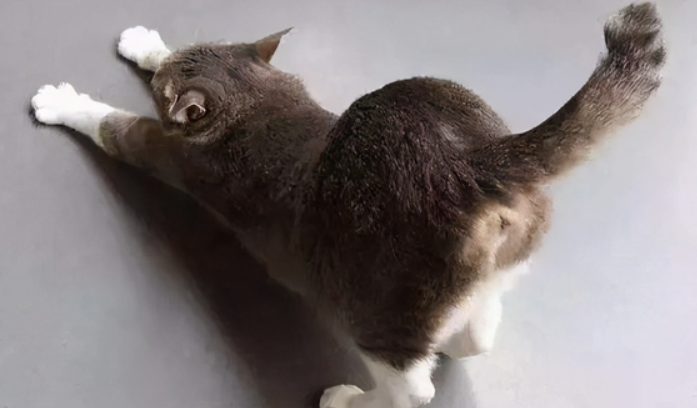 猫把背拱起是什么原因？它可能并不是在伸懒腰哦