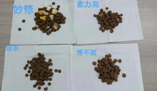 四款猫粮对比:妙修vs馋不腻vs素力高vs宠率 四款猫粮对比:妙修vs馋不腻vs素力高vs宠率