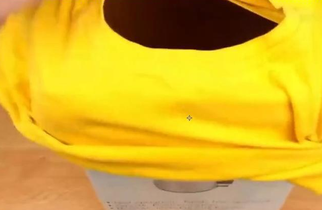 生活小妙招-巧手利用旧衣服做猫窝