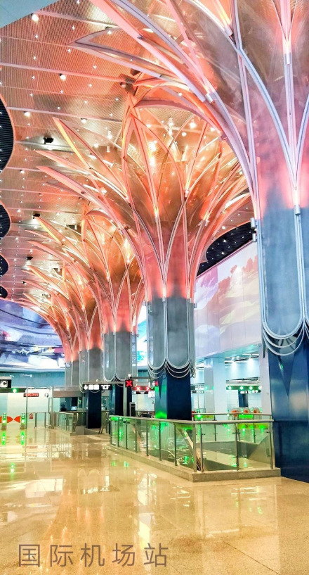 乌鲁木齐地铁1号线国际机场站—天山雪莲
