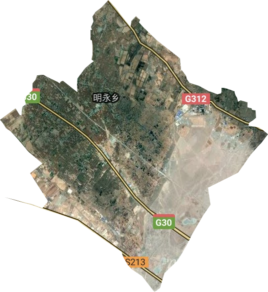 明永镇卫星地图