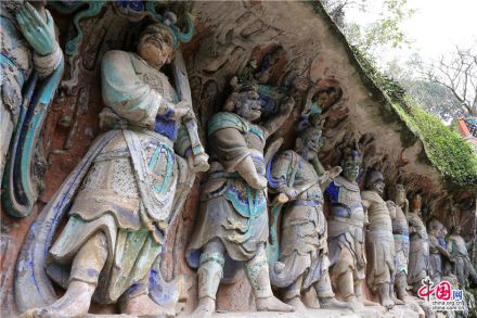 大足石刻宝顶山摩崖造像 