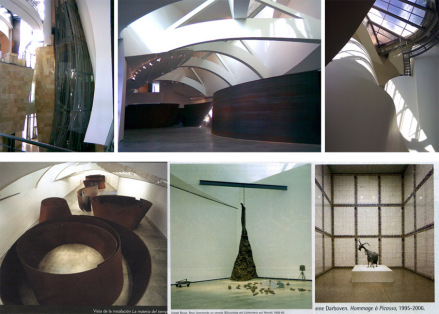 西班牙毕尔巴鄂古根海姆博物馆内景及藏品