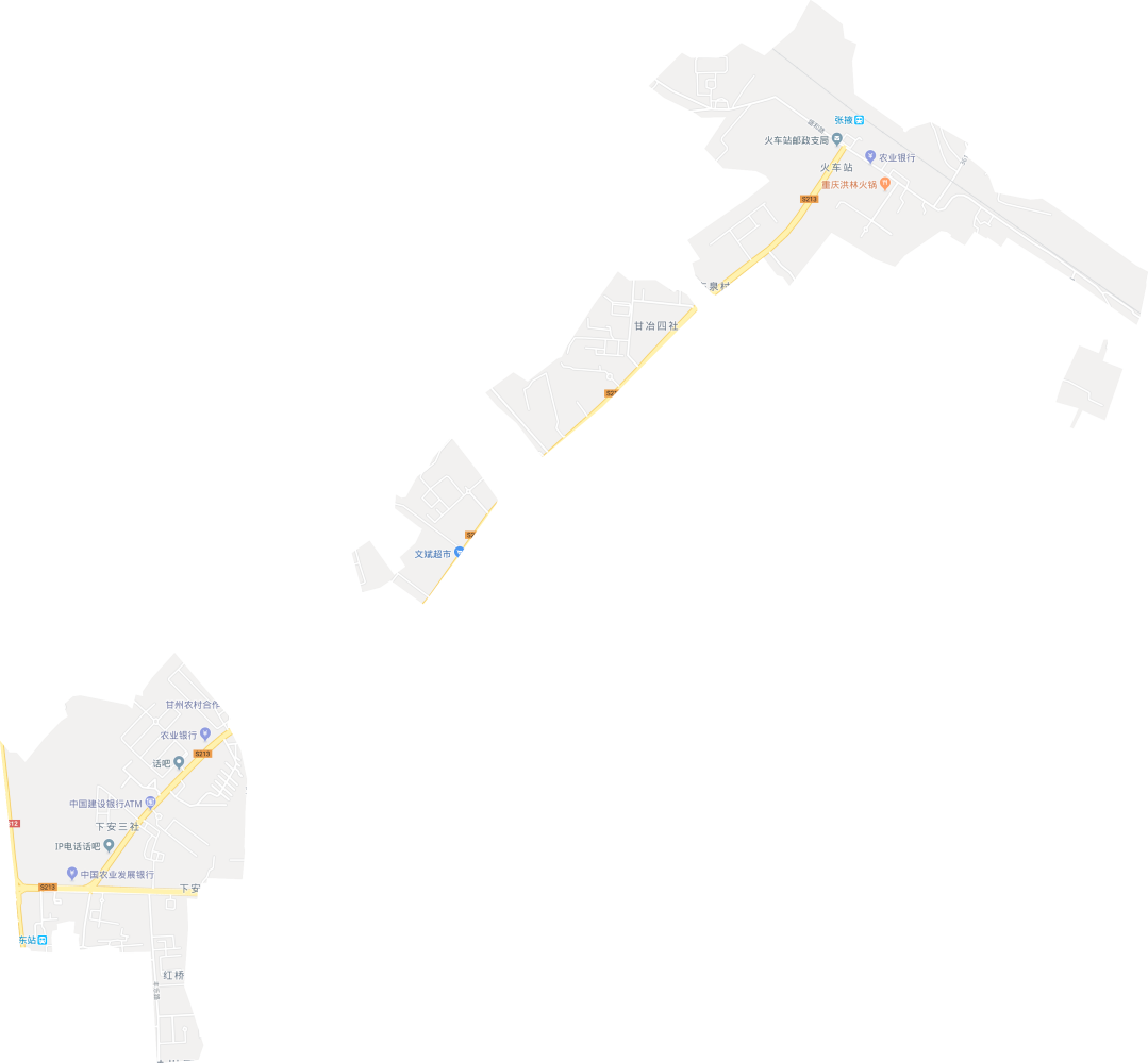 火车站街道电子地图