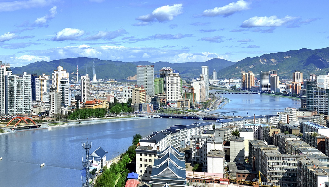 布尔哈通河延吉市区段