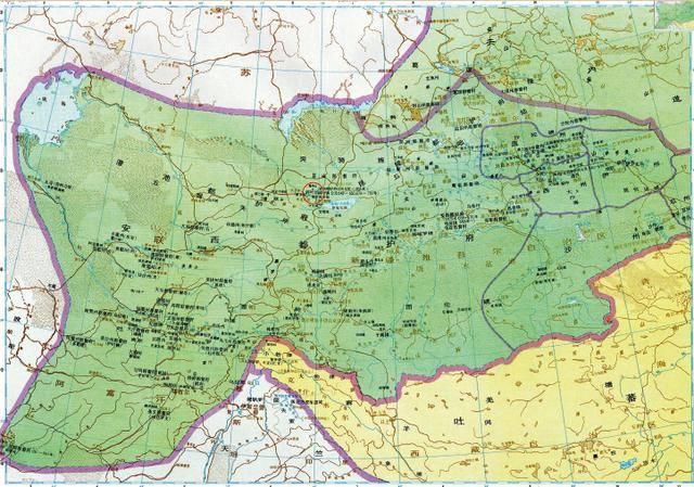 唐代西域、中亚形势