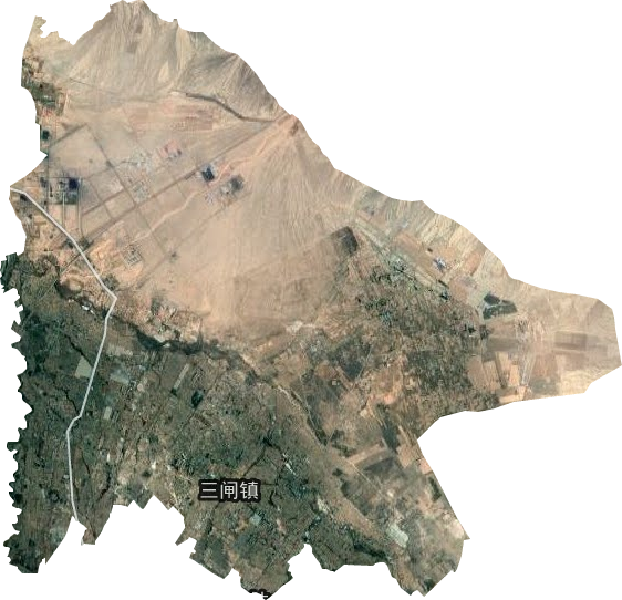 三闸镇卫星地图