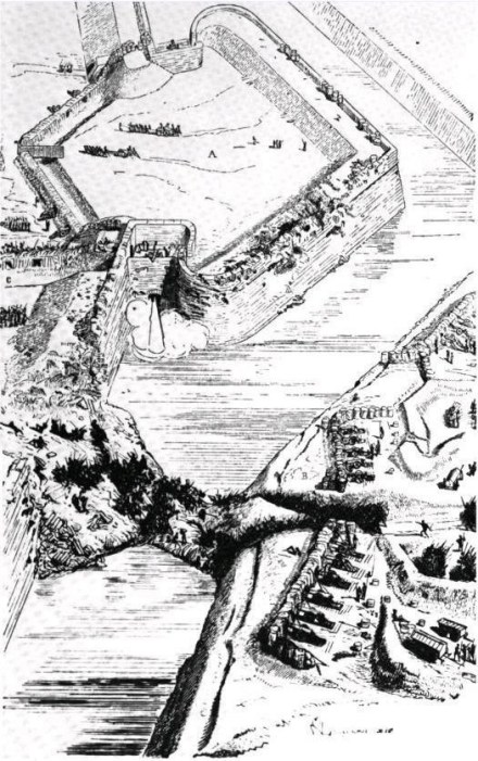 图1意大利式棱堡