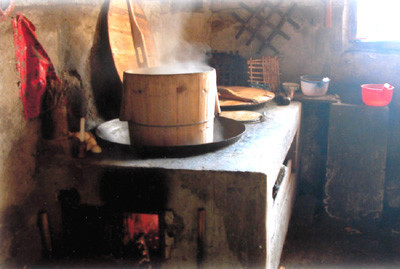 土灶 饭甑