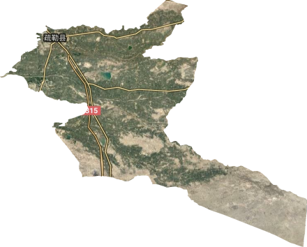 疏勒县卫星地图