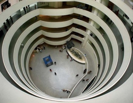 纽约古根汉姆博物馆内部