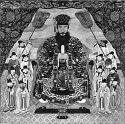 尚育王的御后绘