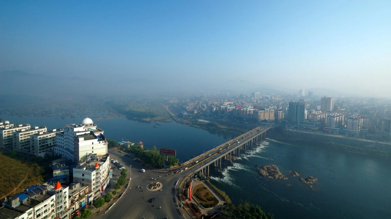 松溪在建瓯市区段