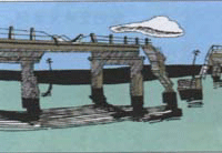 9-10度：桥梁损坏、房屋倒塌，地面破坏严重