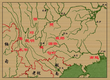 少数民族的分布