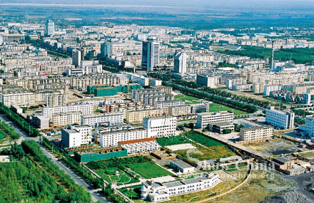 奎屯市城市风光