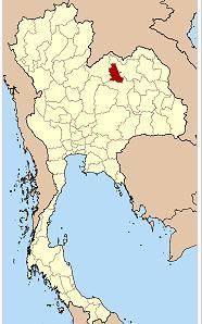 廊磨喃蒲府的位置以红色标示