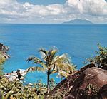 面向锡卢埃特岛的马埃岛沿岸