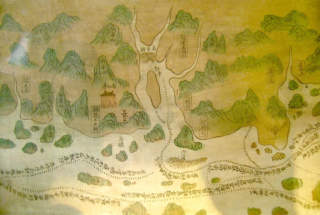 还看到有进出占城国的船迹