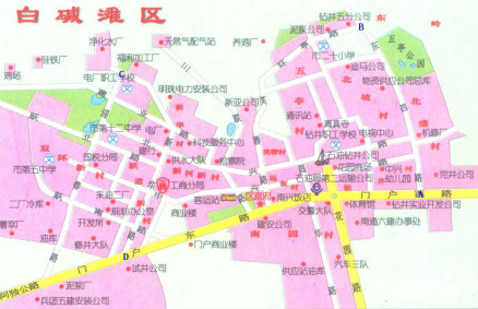 白碱滩区城区图