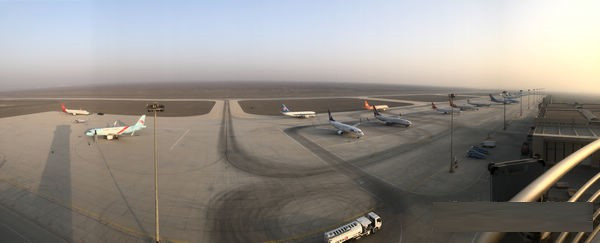 吐鲁番交河机场站坪