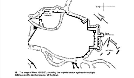 梅斯战役布置图
