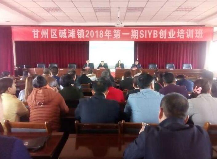 碱滩镇2018年第一期SIYB创业培训班