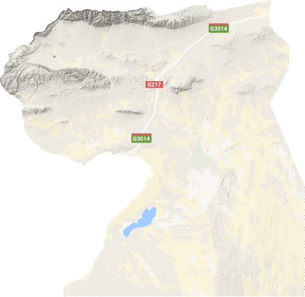 和布克赛尔蒙古自治县地形图