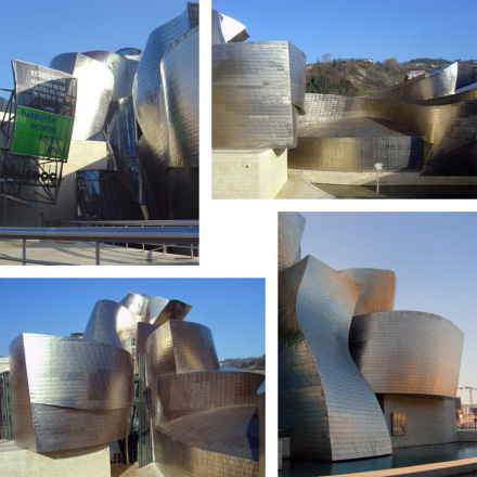 西班牙毕尔巴鄂古根海姆博物馆（局部近景）