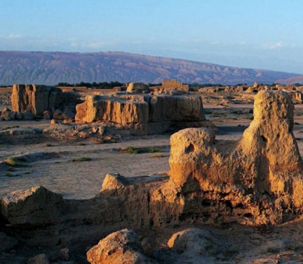 通古斯巴什古城风光