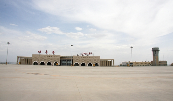 吐鲁番交河机场T1航站楼-站坪