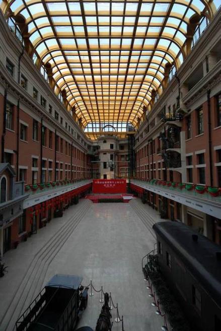 上海邮政总局中庭 