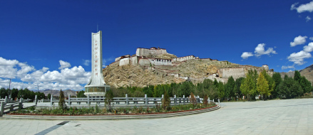 江孜宗山抗英遗址