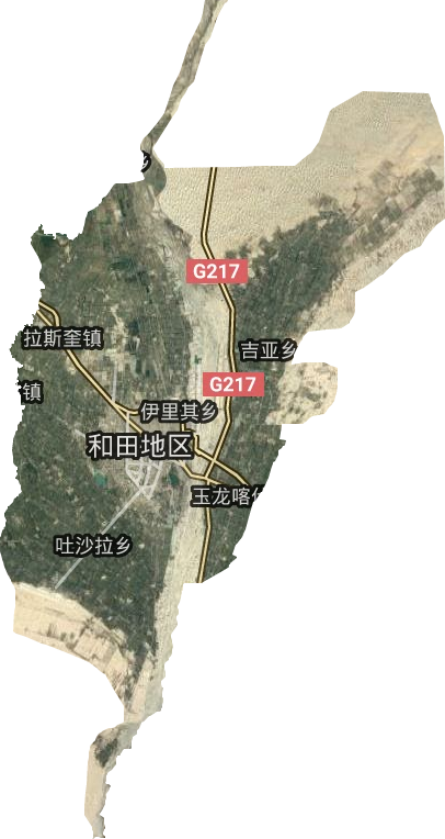 和田市卫星地图
