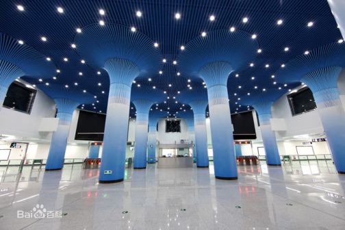 乌鲁木齐地铁各车站场景