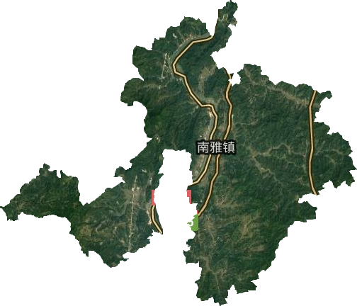 南雅镇卫星地图