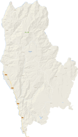 巧家县电子地图