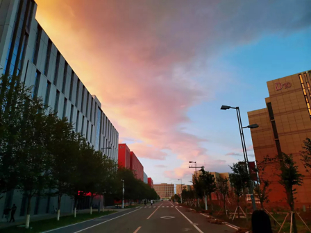 中国石油大学（北京）克拉玛依校区校园风光