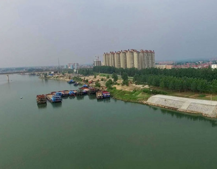 郢中街道滨江风光