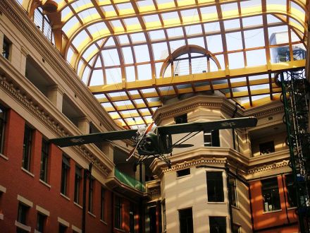 上海至南京空中邮线飞机 