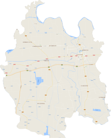 潜江市电子地图高清版大图